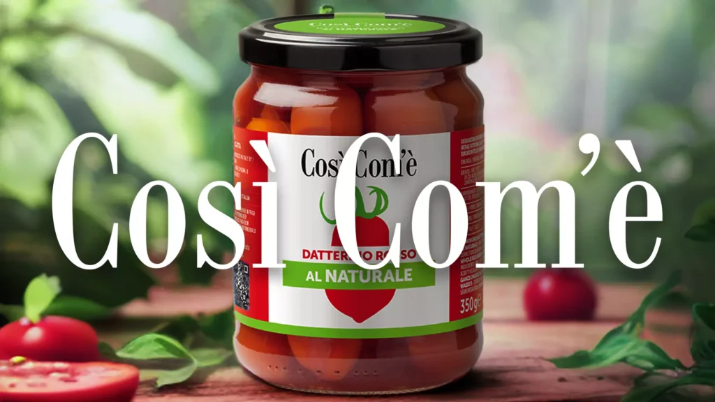 Così Com’è: Sviluppo E-commerce, integrazione piattaforma, social media, comunicazione e marketing